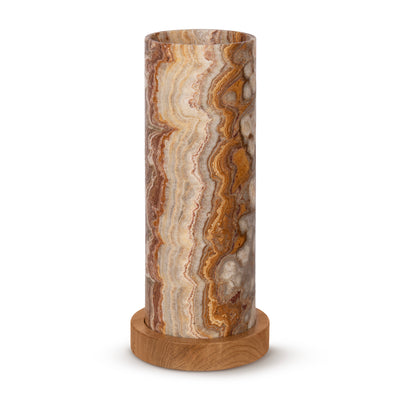 Elora Onyx Stone Table Lamp, Modern Style – main photo | Pillovely