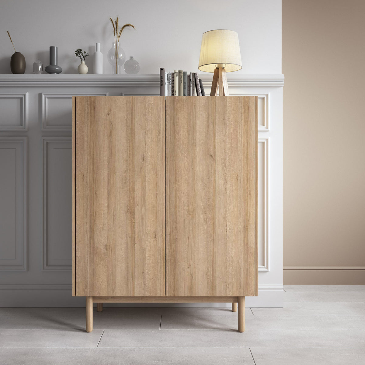Komoda Anawa 97x122 w stylu skandynawskim – zdjęcie 2