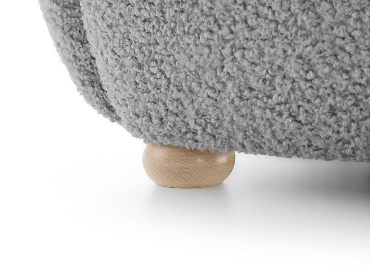 Fotel Tedi 88 cm do relaksu w stylu skandynawskim – zdjęcie 7