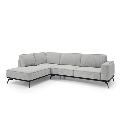Narożnik Rosalia Premium 293 cm w stylu nowoczesnym – widok pod kątem, wersja prawostronna | Pillovely