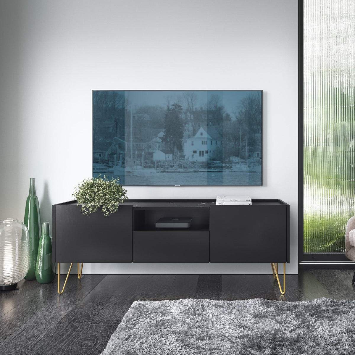 Ballada TV Unit 144x55, Glamour Style – photo 2