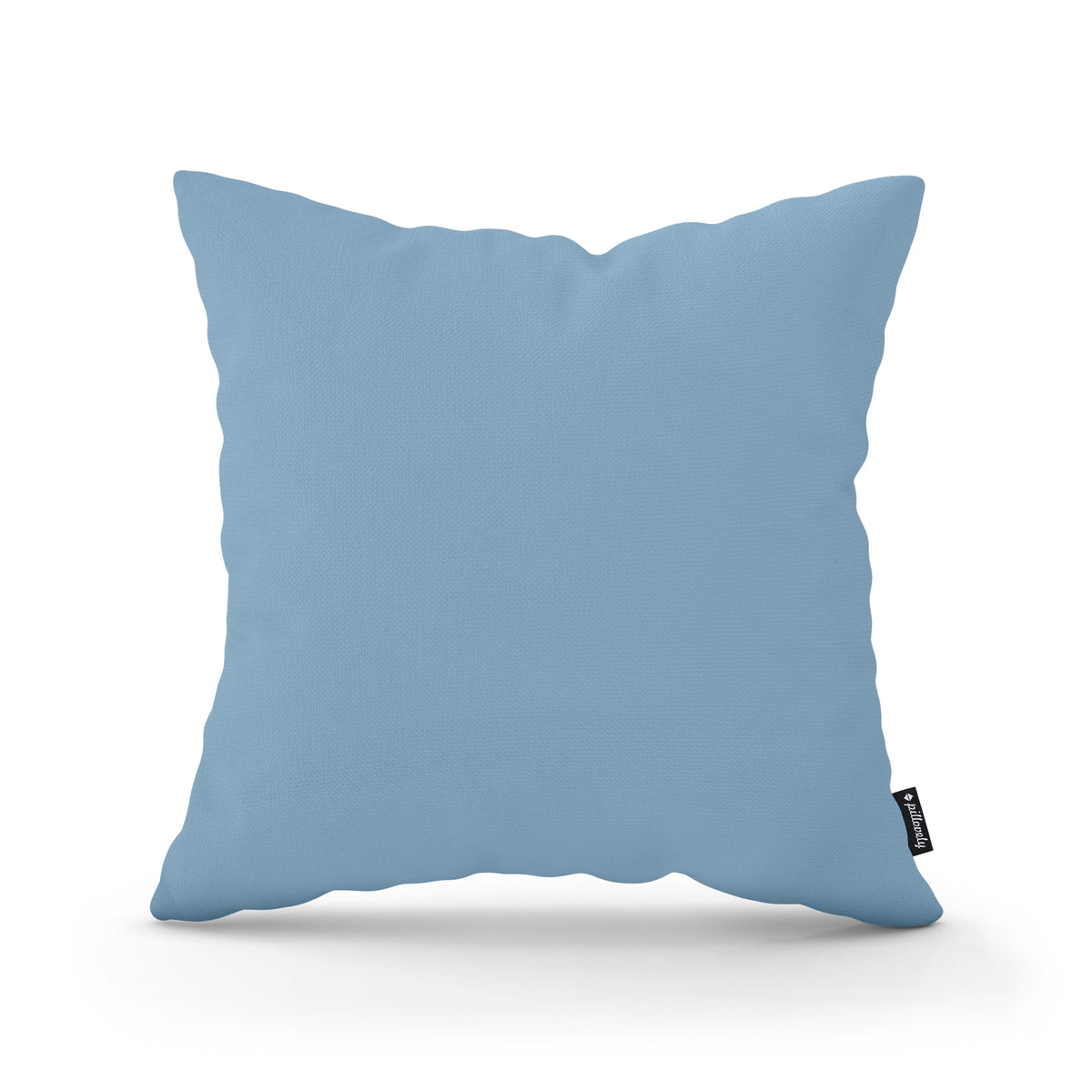 Poduszka dekoracyjna 45×45 cm w stylu minimalistycznym | Gładka Lodowa Przestrzeń (KRONOS 31)