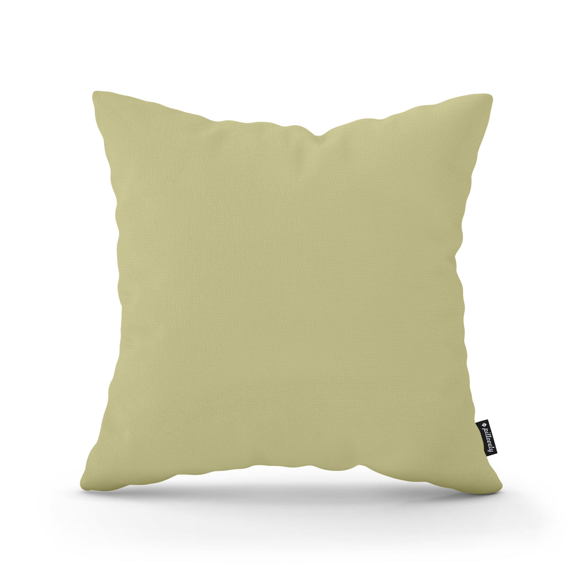 Poduszka dekoracyjna 45×45 cm w stylu minimalistycznym | Gładka Beżowy Popiół (KRONOS 44)