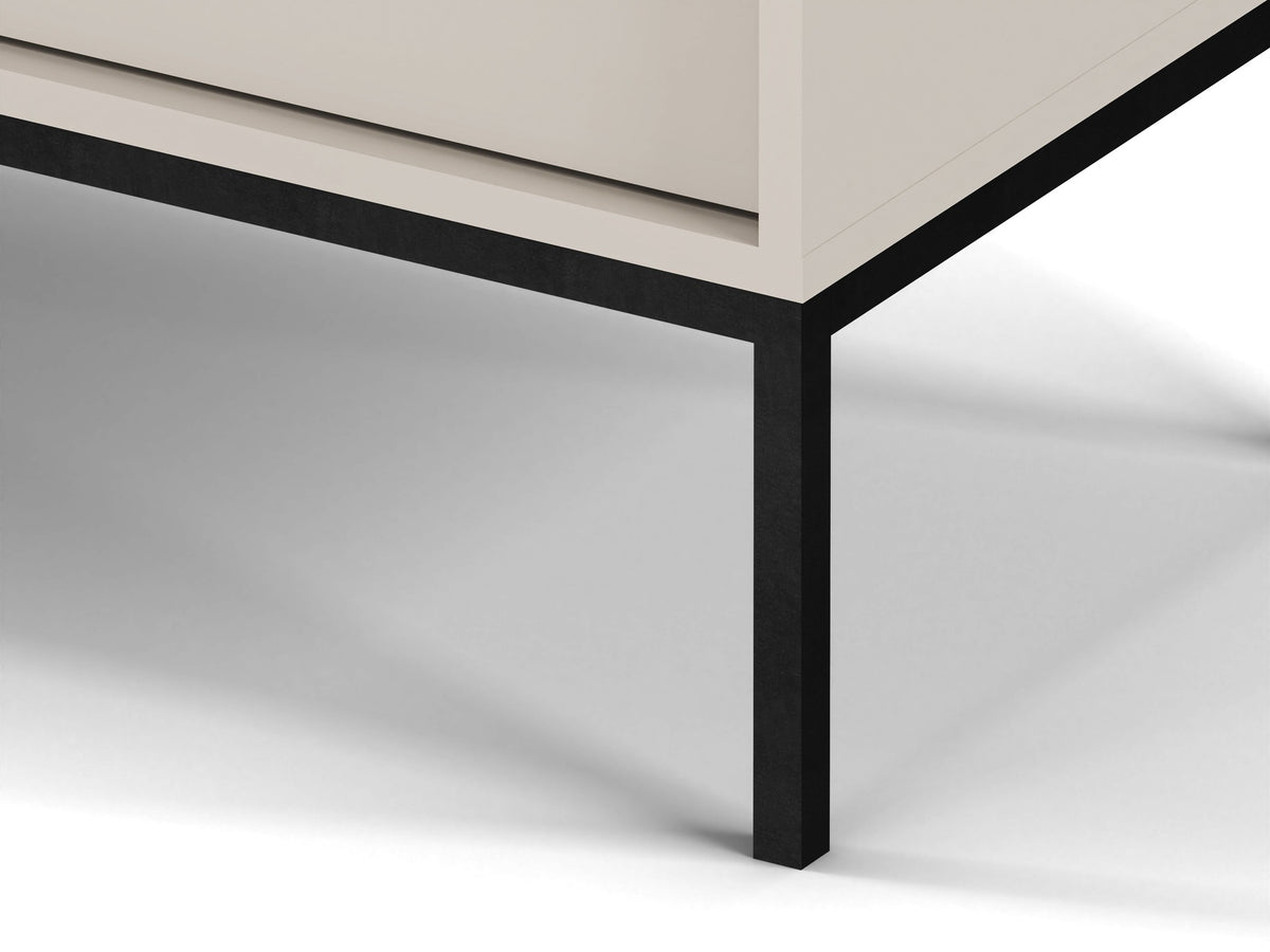 Stolik kawowy Kviat 104x47 z szufladą w stylu modern classic – zdjęcie 7