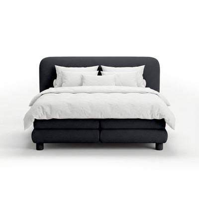 Portela Continental Divan Bed with a Rounded Headboard, Modern Organic Style – photo 17
