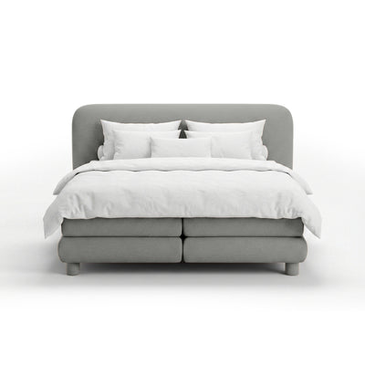 Portela Continental Divan Bed with a Rounded Headboard, Modern Organic Style – photo 31