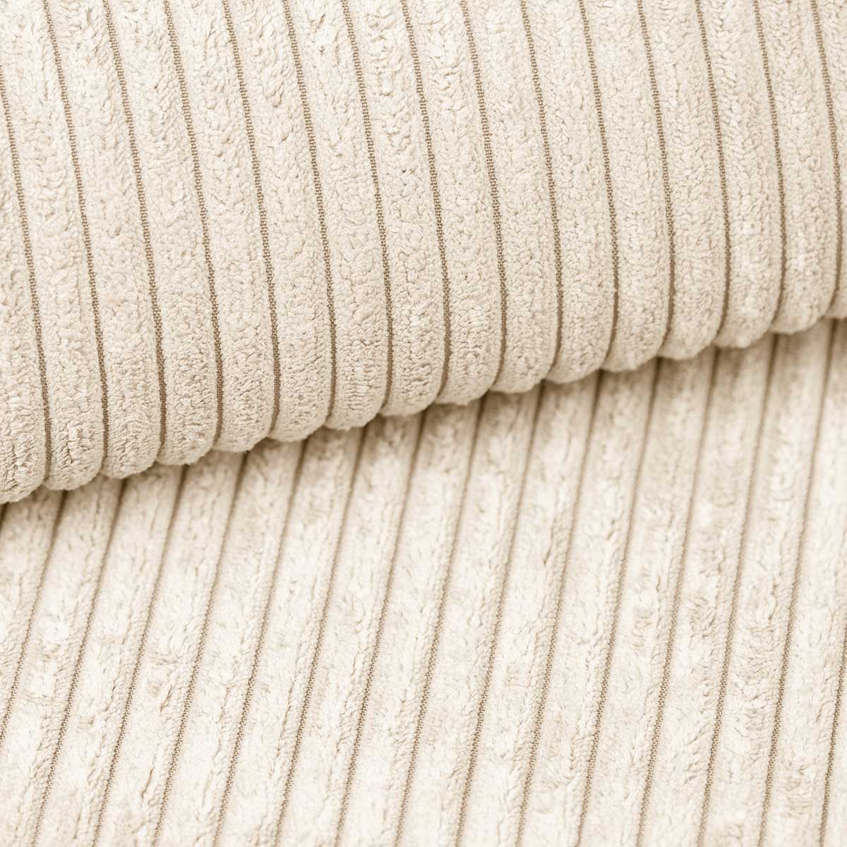 Fabric sample Corduroy Ivory (POSO 105)