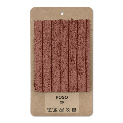 Fabric sample Corduroy Brick Warmth (POSO 29)