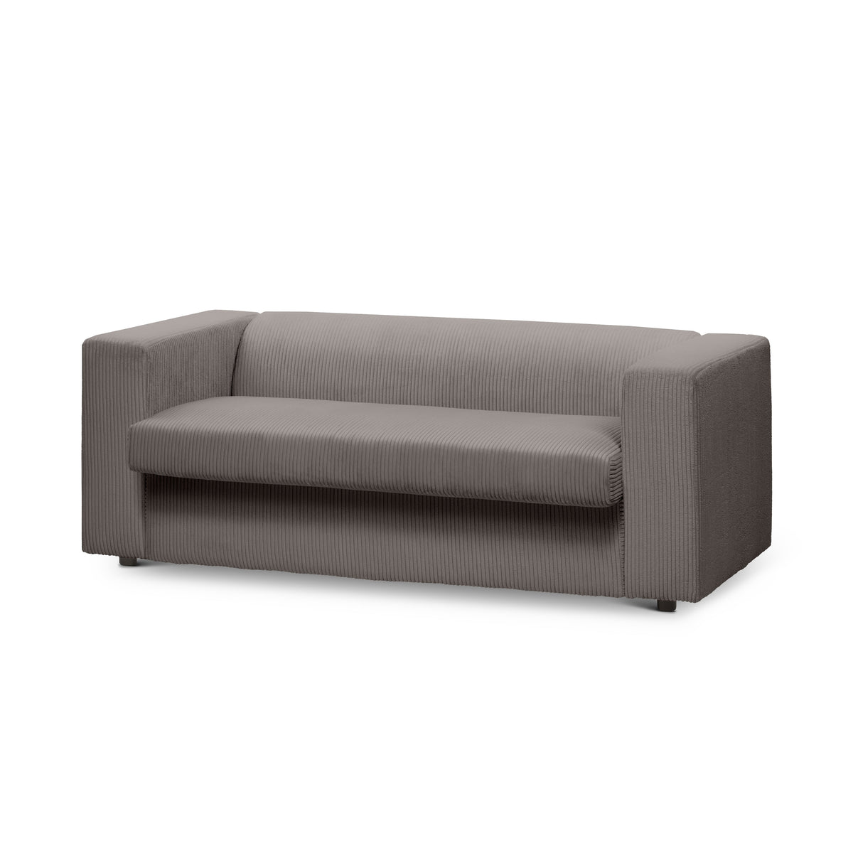 Sofa 2-osobowa z funkcją spania 174 cm | July Wędzone Drewno (POSO 04)