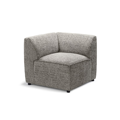 Sofa modułowa BRICK Moduł M Prawo Zgaszony Beż (BELLA 55)
