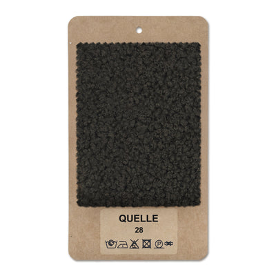 Fabric sample QUELLE Raven Deep (QUELLE 28)