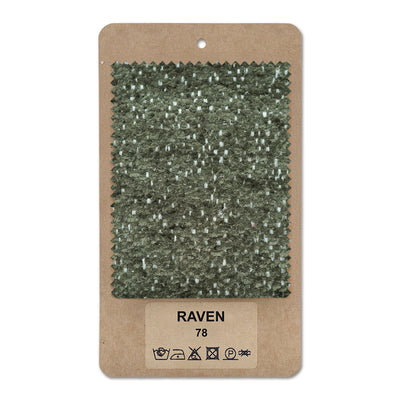 Fabric sample RAVEN Roasted Coffee (RAVEN 78)