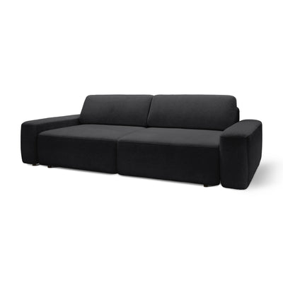Bamby Sofa Bed 200x136 cm with Storage, DL Mechanism – Smoky Granite (RAVEN 15)