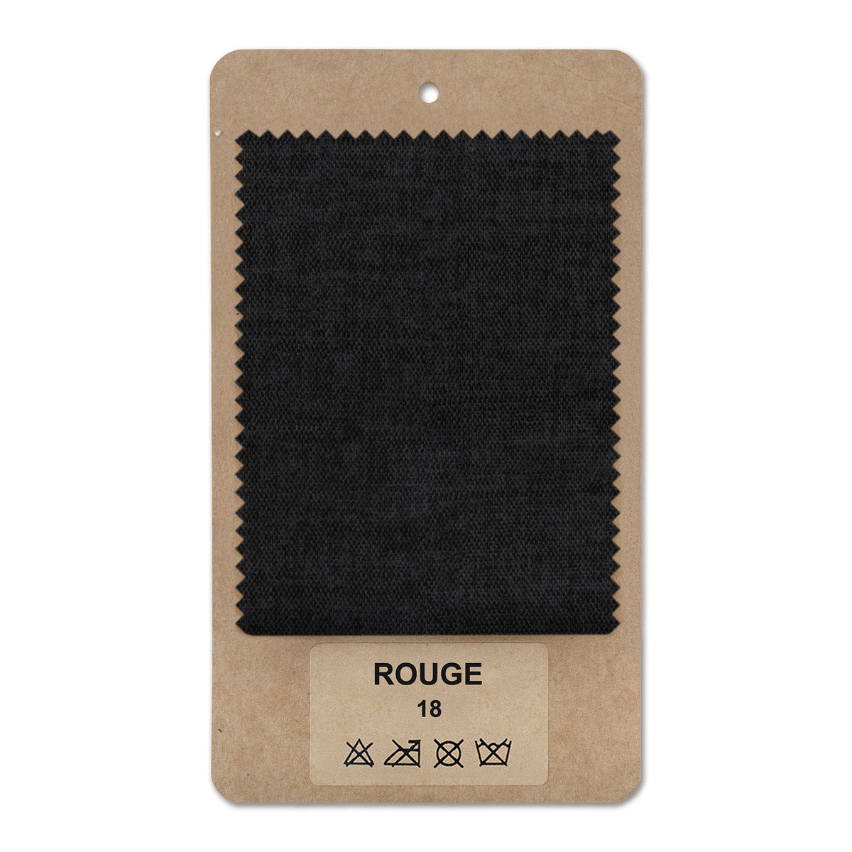 Fabric sample ROUGE Black Diamond (ROUGE 18)
