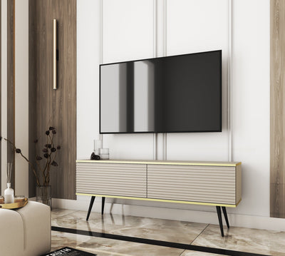 Szafka RTV Meva 135x30 w stylu nowoczesnym – zdjęcie 7