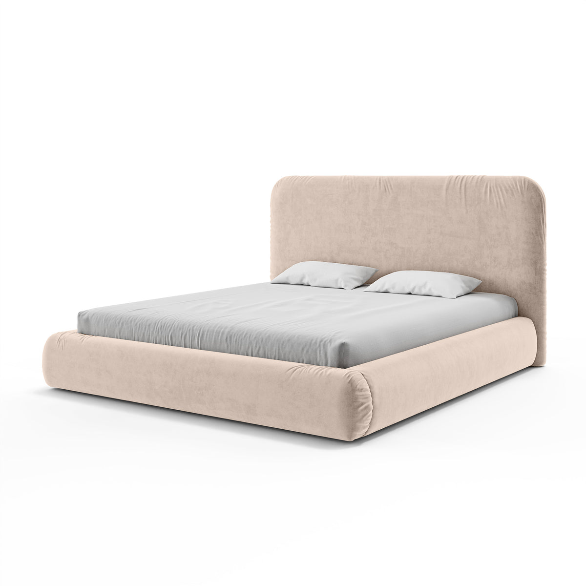 Paries Upholstered Ottoman Bed with Storage, Modern Organic Style – photo 36