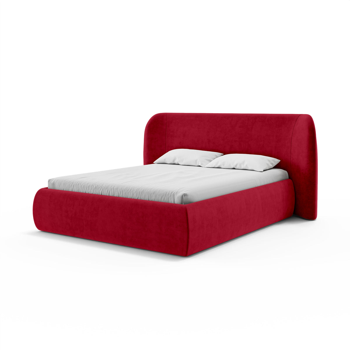 Frasspo Upholstered Ottoman Bed with Storage, Modern Soft Style – photo 12