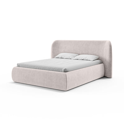 Frasspo Upholstered Ottoman Bed with Storage, Modern Soft Style – photo 22