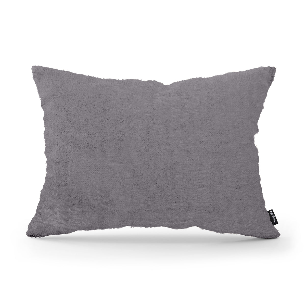 Poduszka dekoracyjna 40x55 cm w stylu glamour | Plusz Fioletowy Kamień (SORRISO 03)
