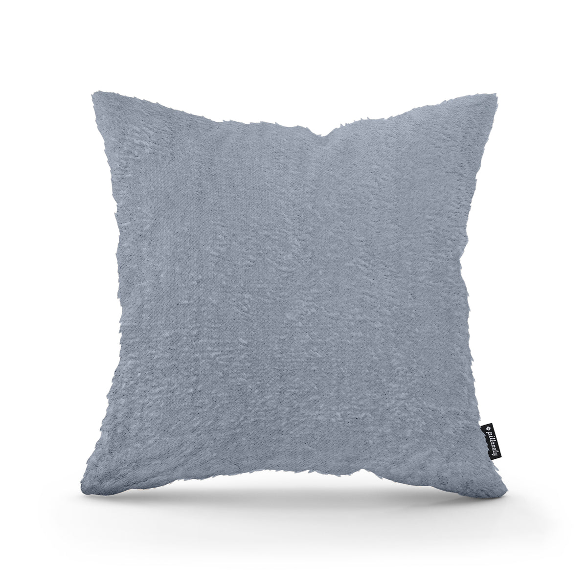 Poduszka dekoracyjna 45×45 cm w stylu glamour | Plusz Mgła Oceanu (SORRISO 07)