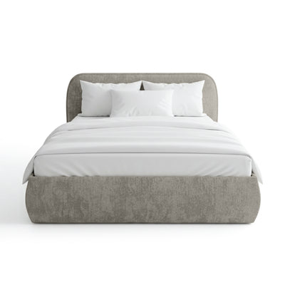 Eterial Upholstered Ottoman Bed with Storage, Soft Modern Style – photo 34