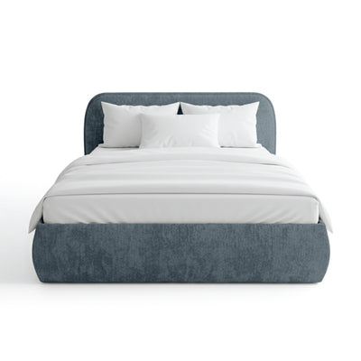 Eterial Upholstered Ottoman Bed with Storage, Soft Modern Style – photo 9