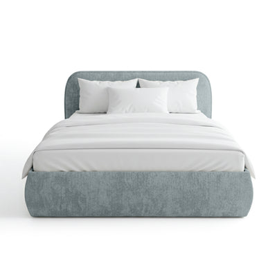 Eterial Upholstered Ottoman Bed with Storage, Soft Modern Style – photo 37