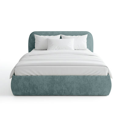 Eterial Upholstered Ottoman Bed with Storage, Soft Modern Style – photo 38