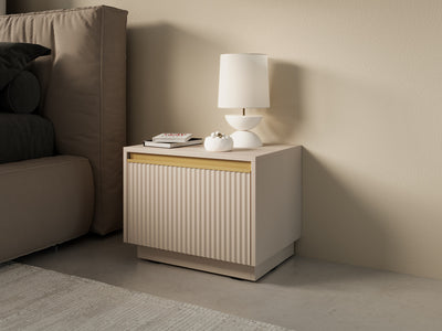 Szafka nocna Westa 54x42 cm w stylu glamour – zdjęcie 4