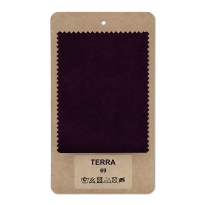 Fabric sample TERRA Plum Night (TERRA 69)