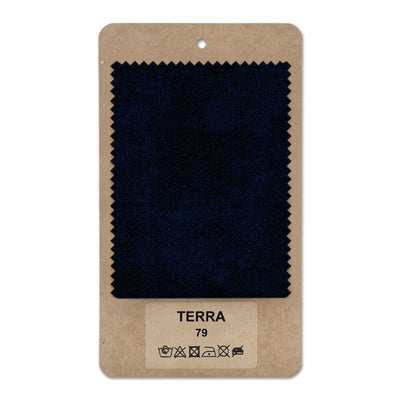 Fabric sample TERRA Midnight Sapphire (TERRA 79)