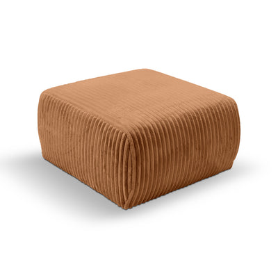 Alloro Upholstered Pouffe 82x41, Vintage Style – Straw Grain (TILIA 56)