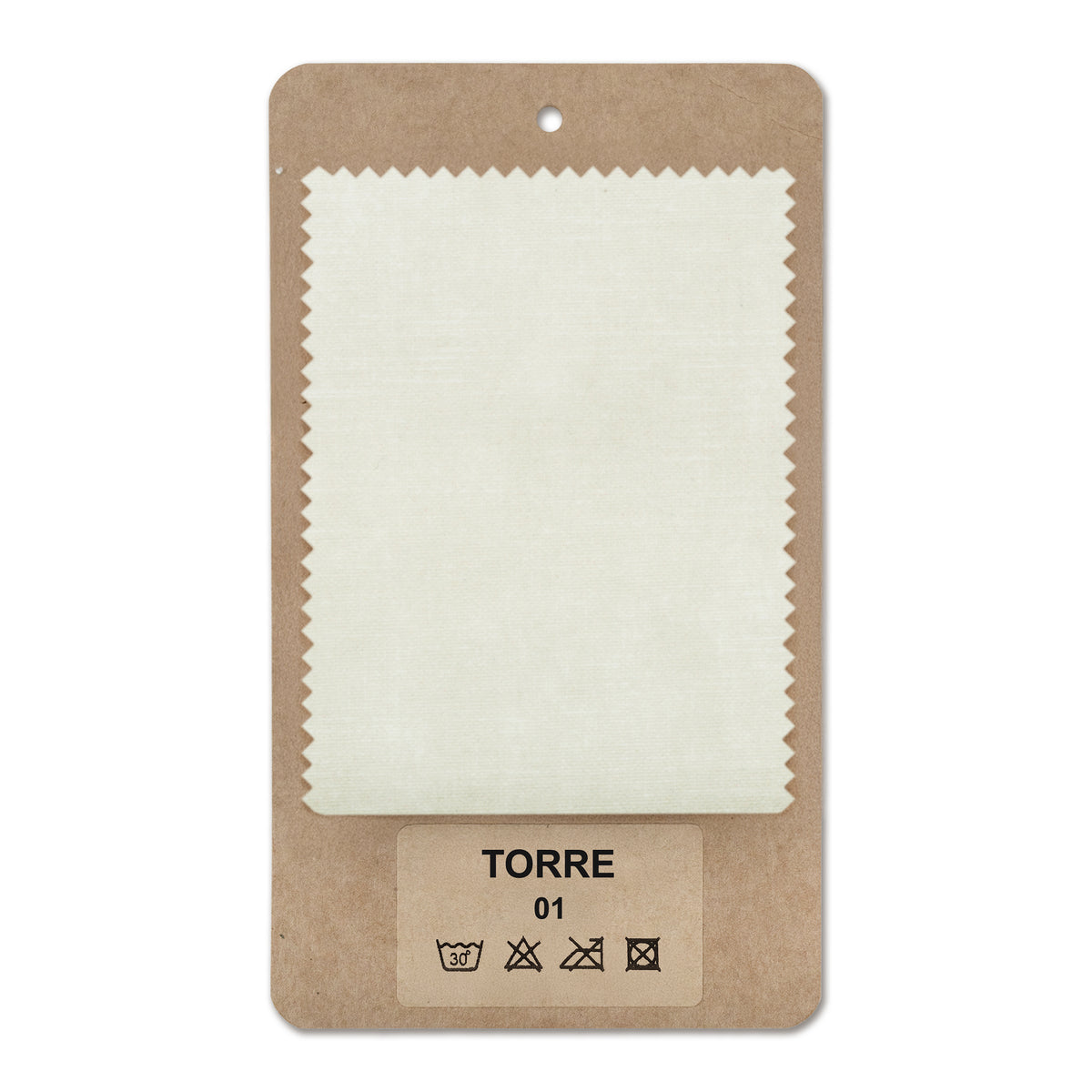 Fabric sample TORRE Pearl Linen (TORRE 01)