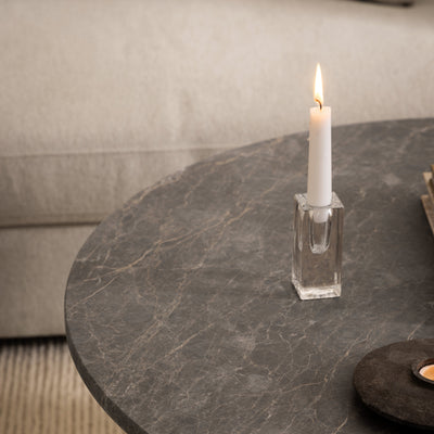 Plaris Round Coffee Table Ø90 cm, Elegant Style – in a room setting