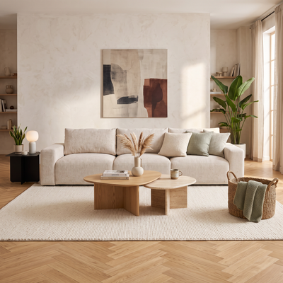 361 cm modular sofa for 6 people in a modern style | Iskeli Plus
