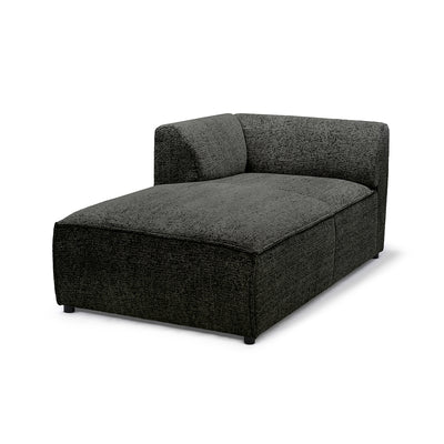 Sofa modułowa BRICK Moduł L Lewo Bazaltowy Popiół (BELLA 20)