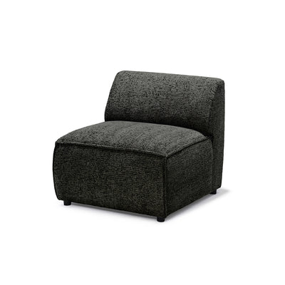 Sofa modułowa BRICK Moduł S Lewo Bazaltowy Popiół (BELLA 20)