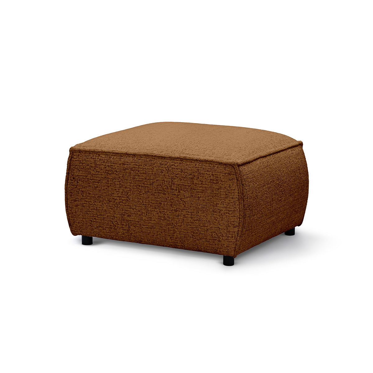 Pufa 94x40 cm w stylu nowoczesnym | BRICK Orzechowy Mat (BELLA 40)