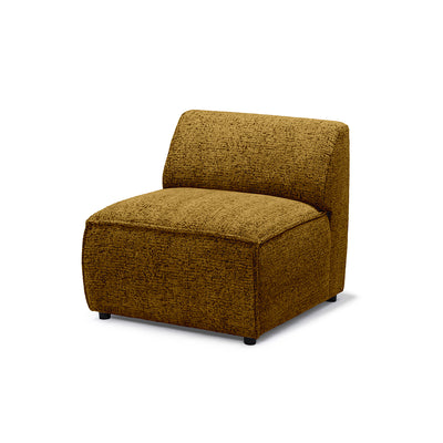 Sofa modułowa BRICK Moduł S Lewo Złoty Dąb (BELLA 45)