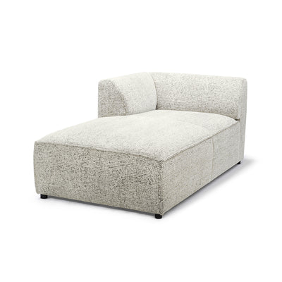 Sofa modułowa BRICK Moduł L Lewo Kremowy Pergamin (BELLA 50)