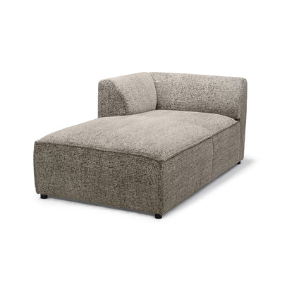 Sofa modułowa BRICK Moduł L Lewo Zgaszony Len (BELLA 60)