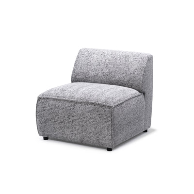 Sofa modułowa BRICK Moduł S Lewo Szary Mat (BELLA 65)