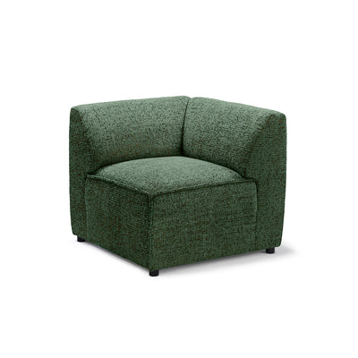 Sofa modułowa BRICK Moduł M Lewo Zielony Onyks (BELLA 80)