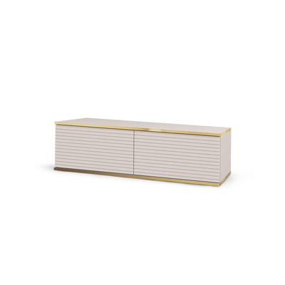 Szafka RTV Meva 135x30 w stylu nowoczesnym – zdjęcie 3