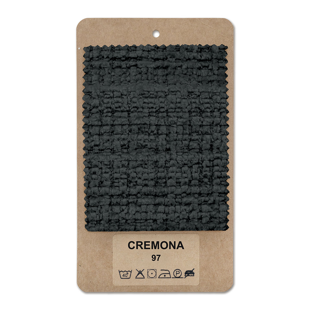 Próbnik tkanin CREMONA Węglowy Mat (CREMONA 97)