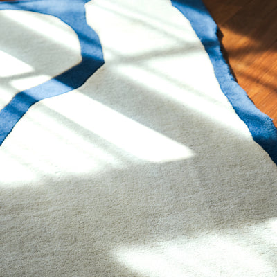 Mizu Rug with an Angular Pattern, Contrasting Colours in Classic Style – photo 4