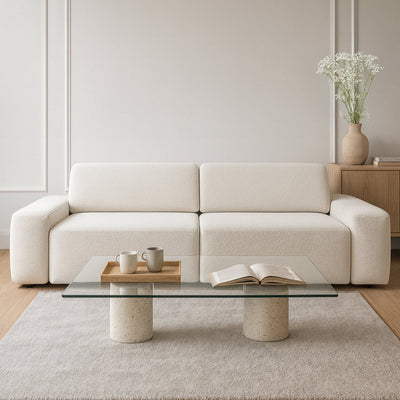 Bamby Sofa Bed 200x136 cm with Storage, DL Mechanism