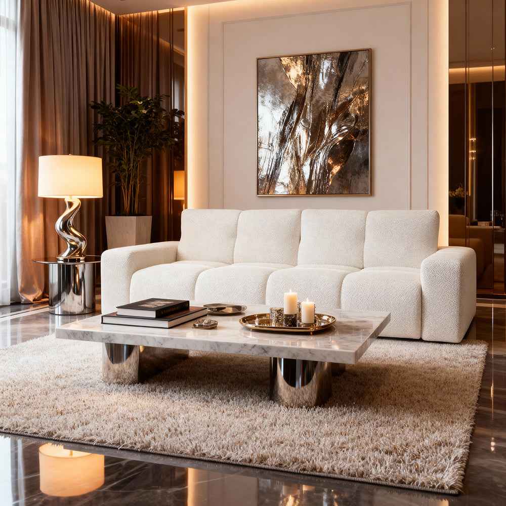 Sofa Soso 3-osobowa, kanapa z funkcją spania 149x200 z pojemnikiem w stylu nowoczesnym – w aranżacji wnętrza