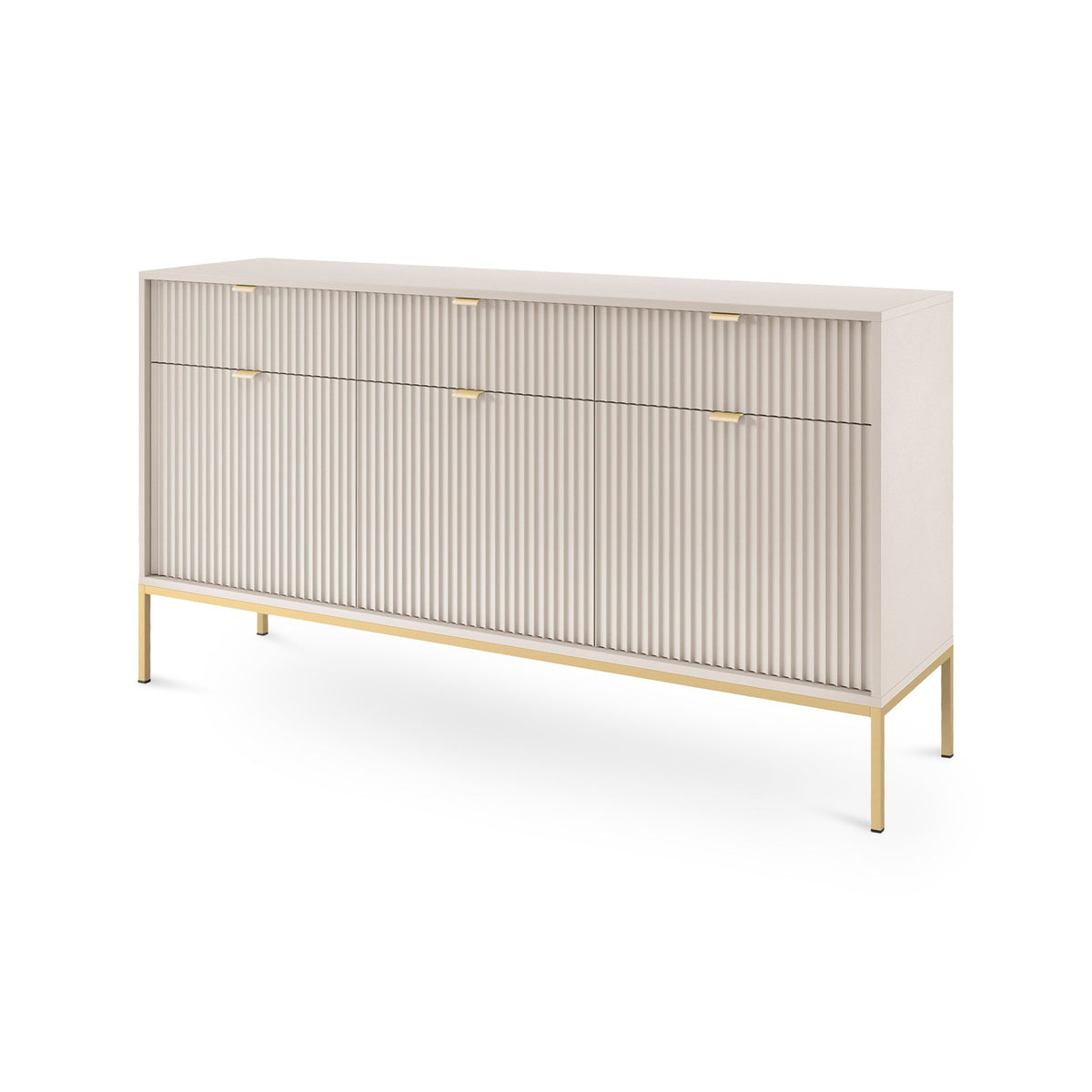 Komoda Roza 154x83 w stylu glamour – zdjęcie główne | Pillovely