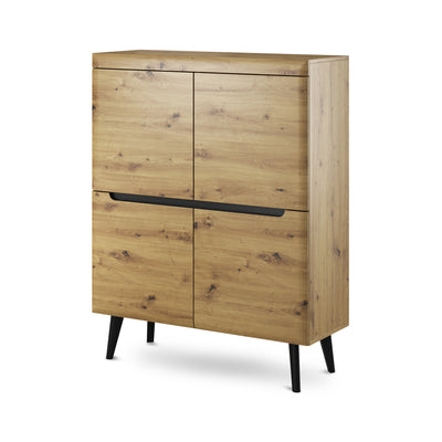 Trava Sideboard 107x134, Scandinavian Style – Artisan Oak